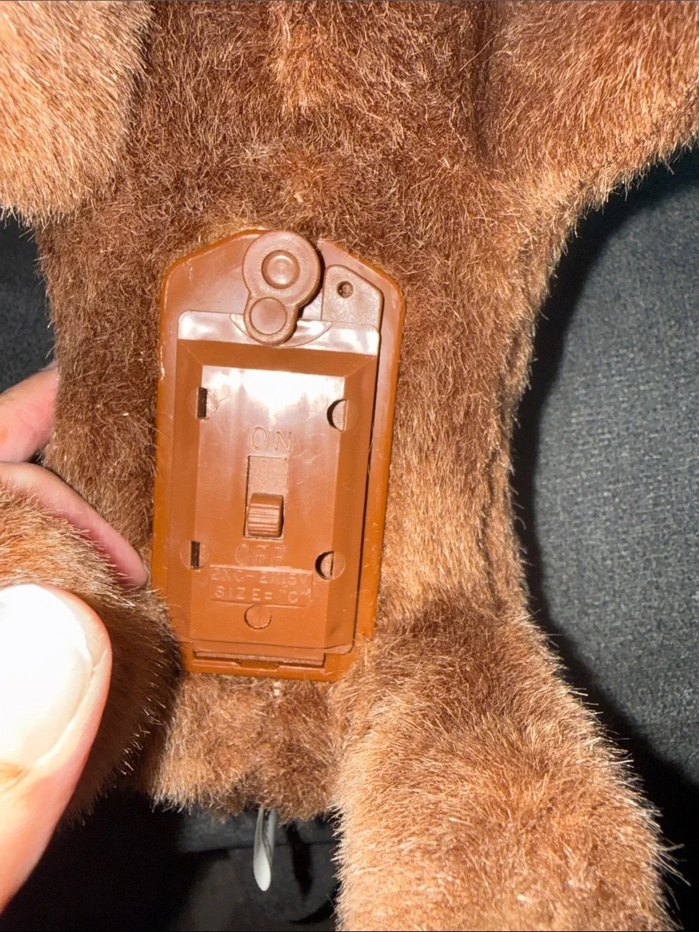 Vintage Plush Brown Moose Stuffed Animal Toy - charm co